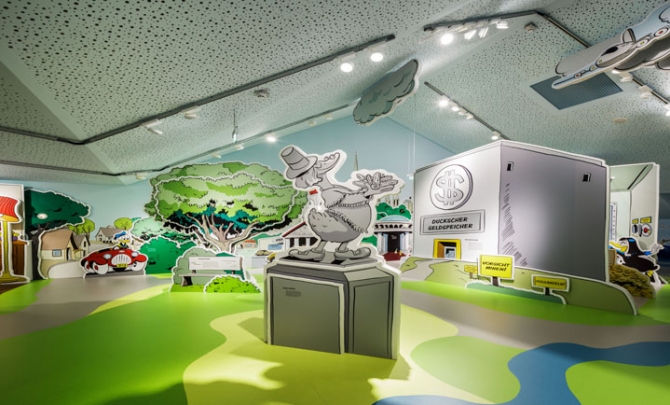 The new Erika Fuchs Museum | The Museum of Comic and Language Art in Schwarzenbach a. d. Saale